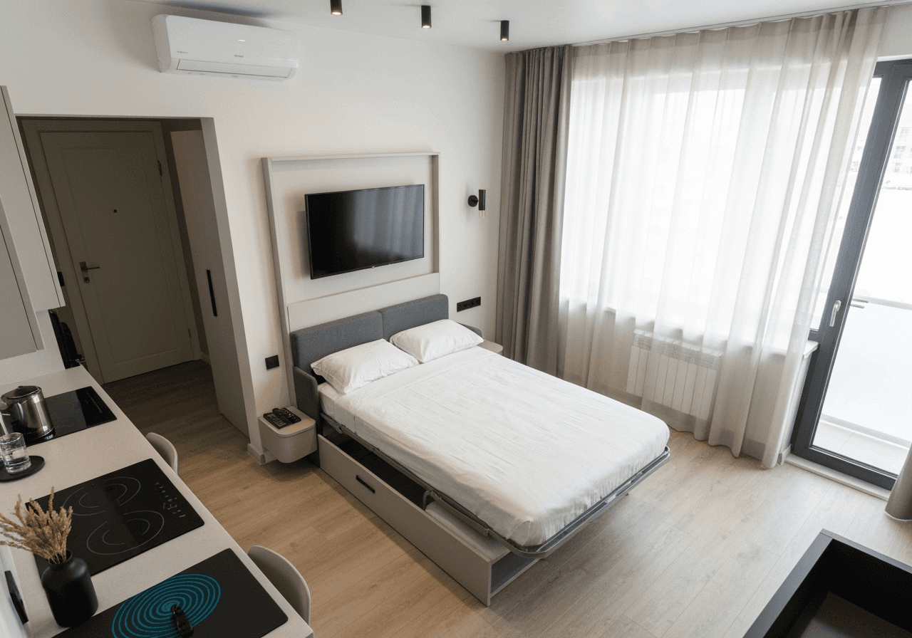 Студия в новостройке